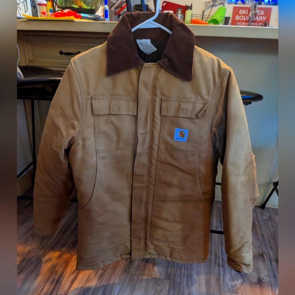 Carhartt vintage artic quilt lined coat